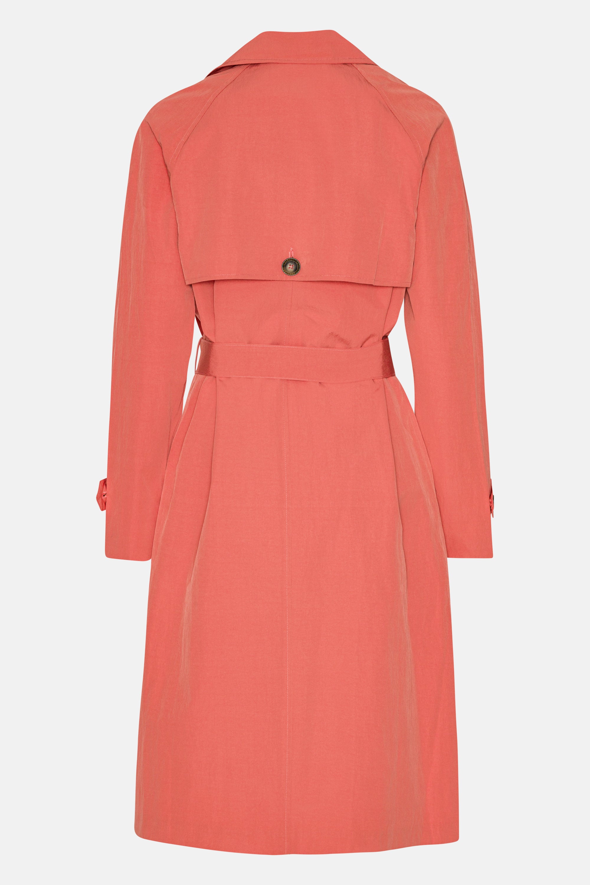 Teknisk Regnfrakke Trench - Spiced Coral